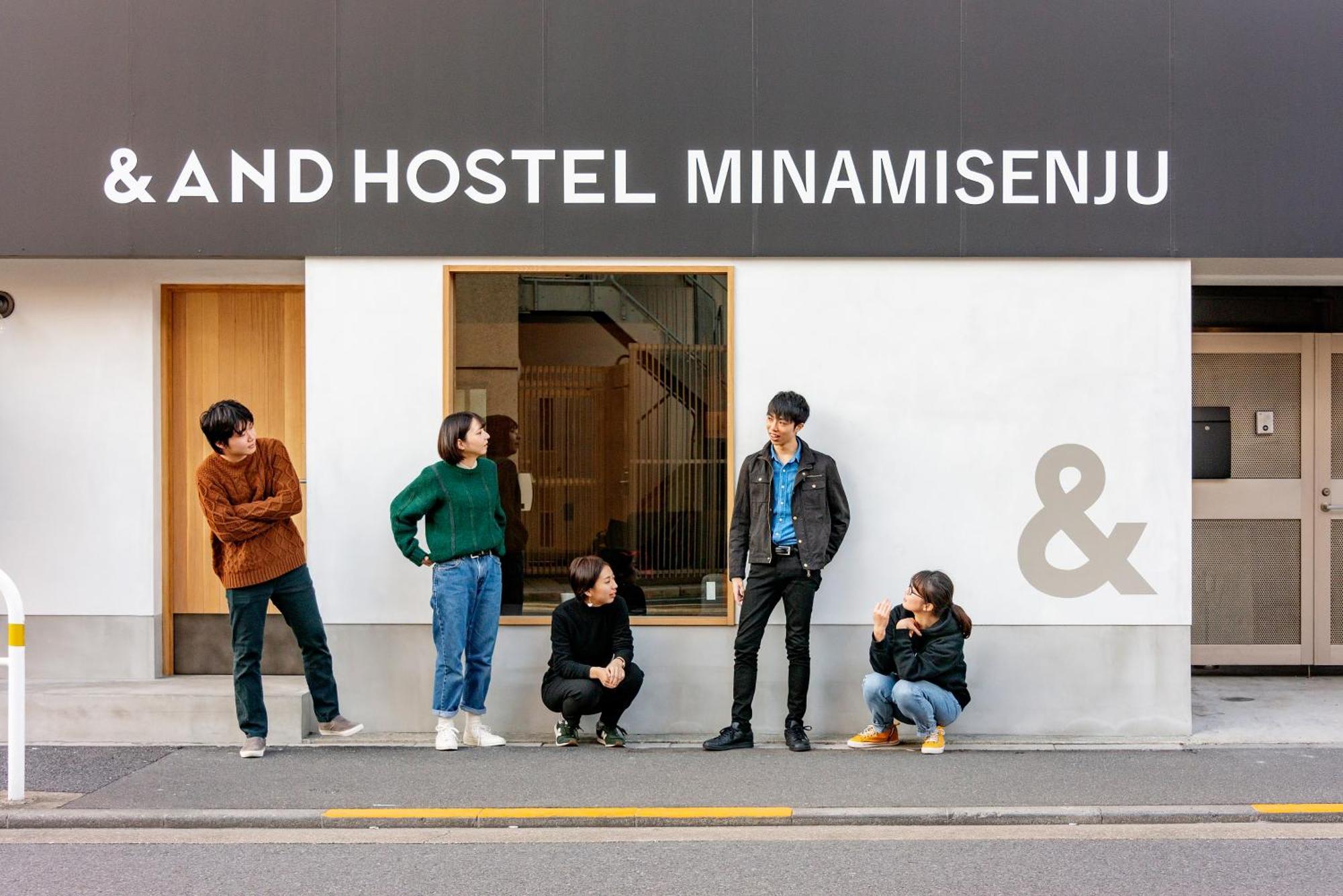 &And Hostel Minamisenju Tokyo Dış mekan fotoğraf